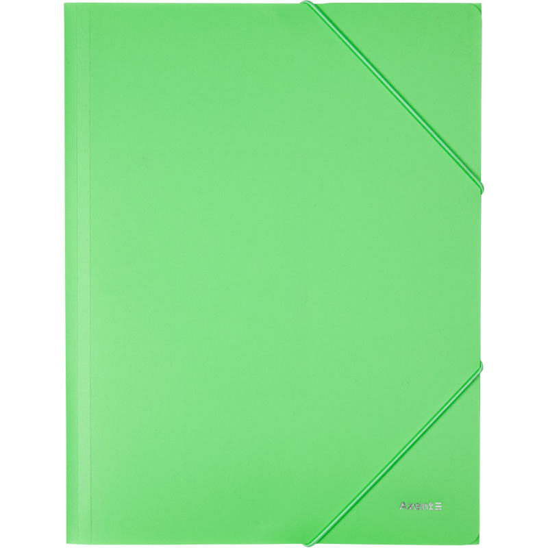 Папка на резинках, А4, Pastelini, неомята Axent - фото 1