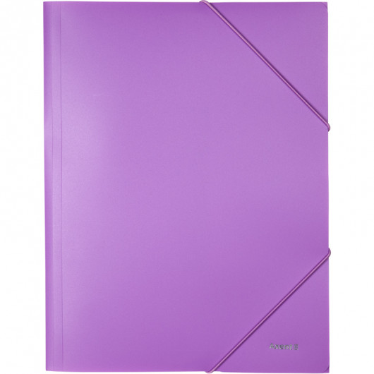 Папка на резинках, А4, Pastelini, сиреневая Axent - фото 1