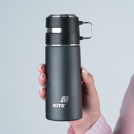Термос, 350 мл, чорн. (K25-1223-1) Kite — фото 6