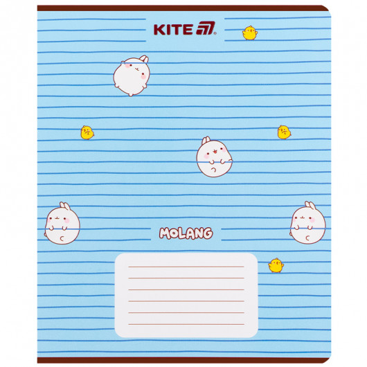 Зошит 18 арк., лін., гібр. лак + УФ лак, Molang (ML25-237) Kite — фото 16