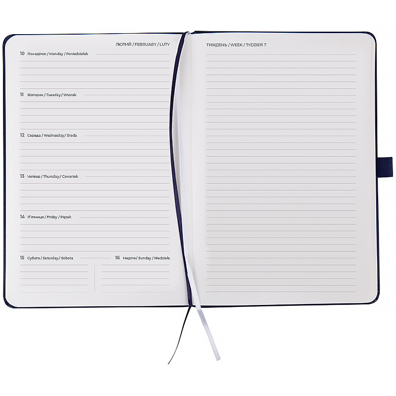 Еженедельник 2026 Prime Strong, 145*210, синий Axent - фото 5