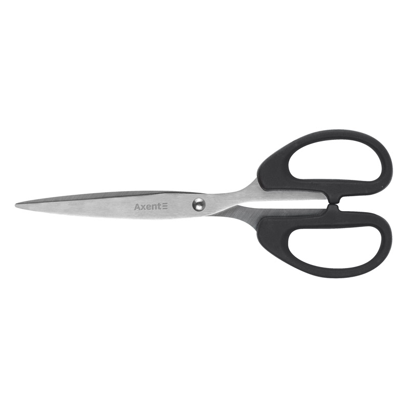 Ножницы 19см. Ultra, черные Axent - фото 2