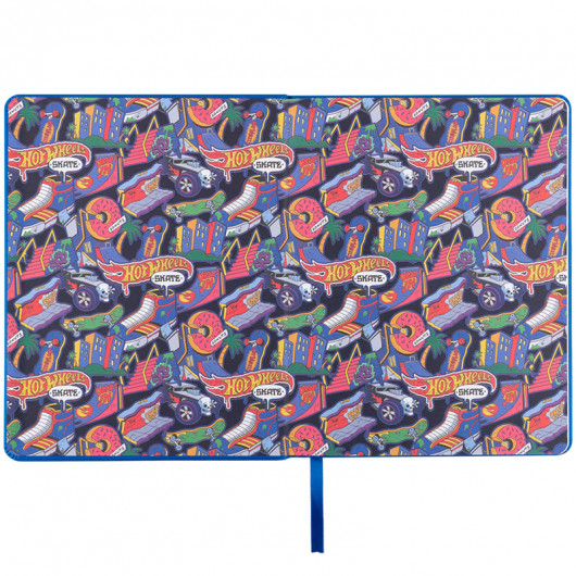 Щоденник шкільний, тверда обкладинка, PU, Hot Wheels (HW25-264) Kite — фото 7