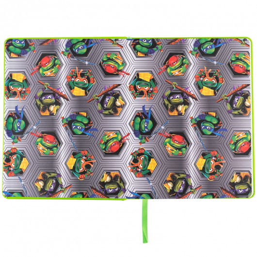 Школьный дневник, твёрдая обложка, PU, Ninja Turtles (NT25-264) Kite - фото 7