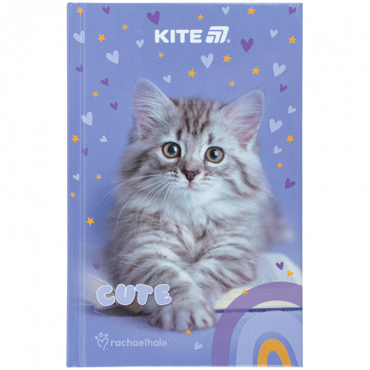 Книга записна тверда обкладинка, А6, 80 арк., кл. RH (R25-199) Kite — фото 5