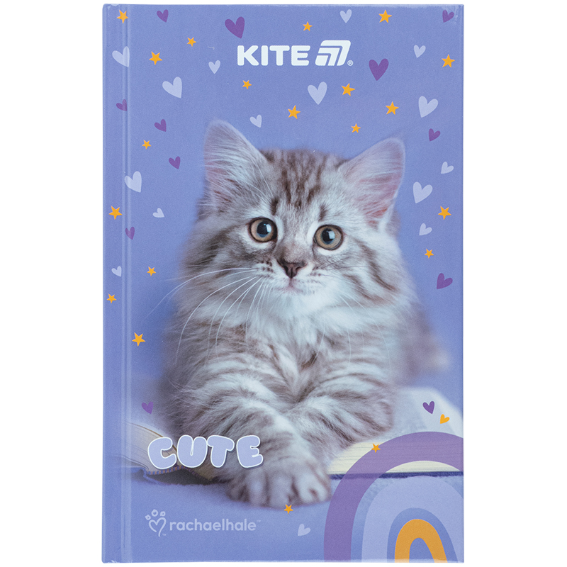 Книга записна тверда обкладинка, А6, 80 арк., кл. RH (R25-199) Kite — фото 5