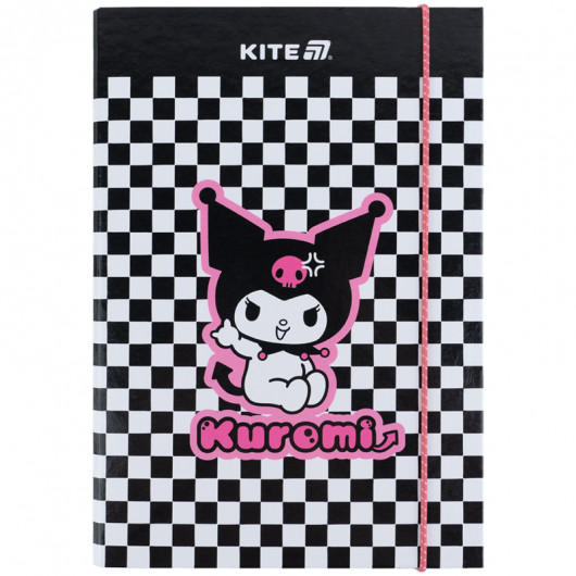 Папка для зошитів В5 на гумці картон, Hello Kitty-3 (HK25-210-3) Kite — фото 4