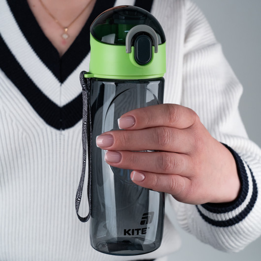 Пляшечка для води, 530 мл, сіра (K25-400-2) Kite — фото 5