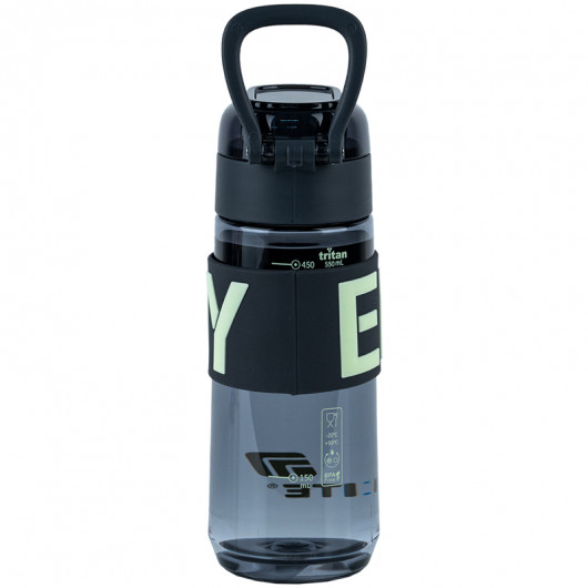 Пляшечка для води, 550 мл, сіра (K25-1232-1) Kite — фото 7