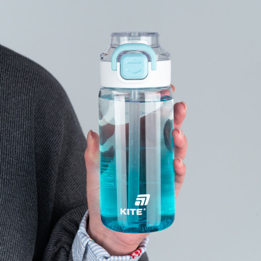 Пляшечка для води, 600 мл, блакитна (K25-1212-2) Kite — фото 6