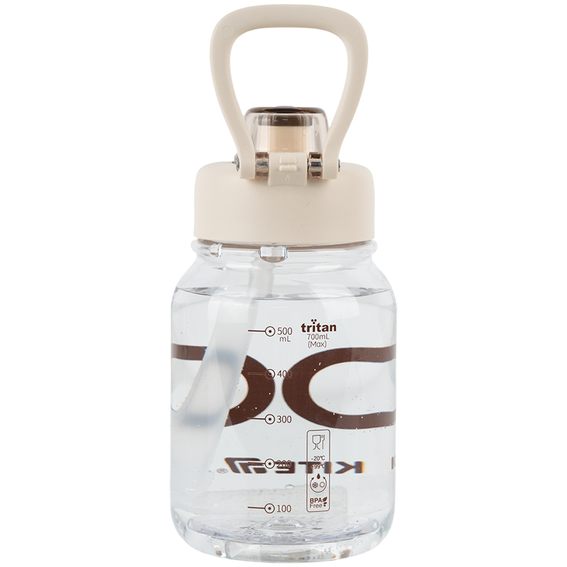 Пляшечка для води, 700 мл, біло-коричнева (K25-1217-1) Kite — фото 7