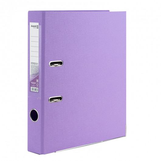Регистратор 5см. А4 (PP), двусторонний, Pastelini, сиреневый Axent Delta - фото 2