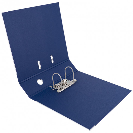 Реєстратор 7,5см. А4 (PP), двосторонній, темно-син. Axent Delta — фото 2