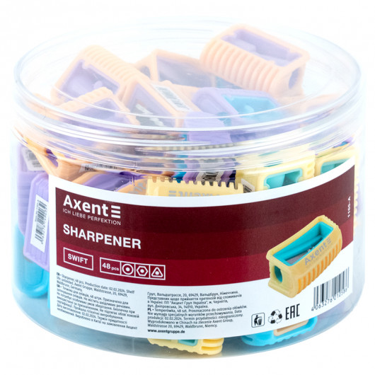 Точилка без контейнера, пластикова 