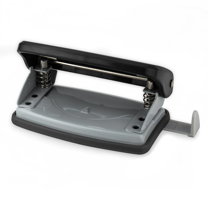 Дырокол на 2 отверстия, до 10 листов Welle-2, пластиковый, черн. Axent - фото 5