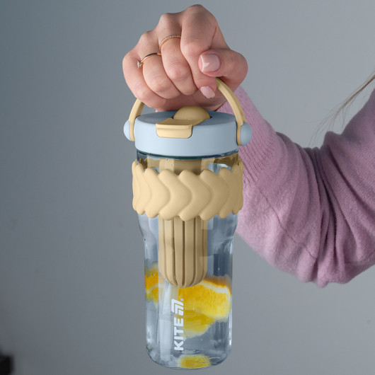 Стакан для води, 900 мл, бежево-блакитний Kite — фото 8