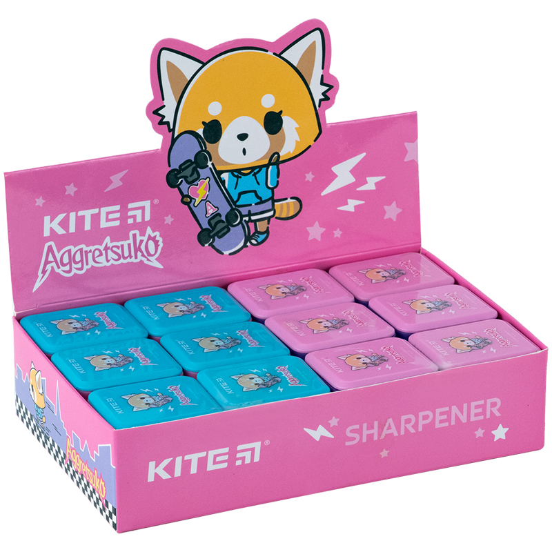 Точилка с контейнером прямоугольная Aggretsuko Kite - фото 4