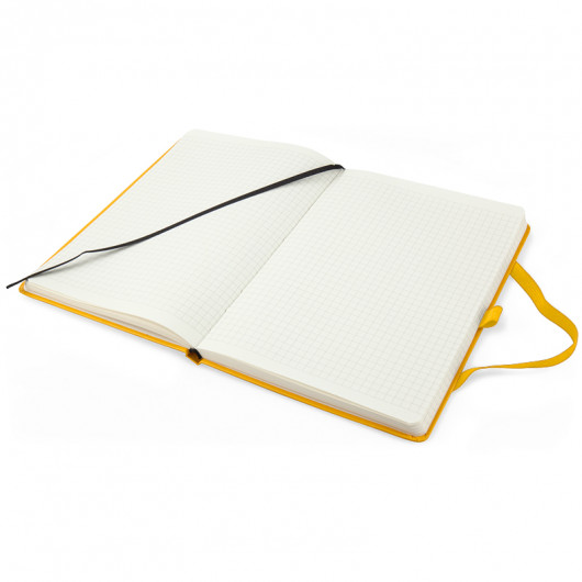 Книга записна Partner Prime А5 (145*210мм.), 96арк, кліт, жовт. Axent — фото 8