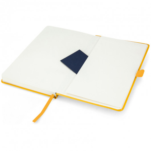 Книга записная Partner А5 (125*195мм.), 96л., линовка - точка, желт. Axent - фото 6