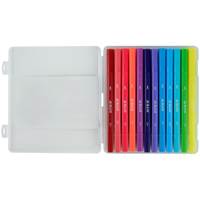 Скетч маркери, набiр 12 шт. Butterfly Kite — фото 3