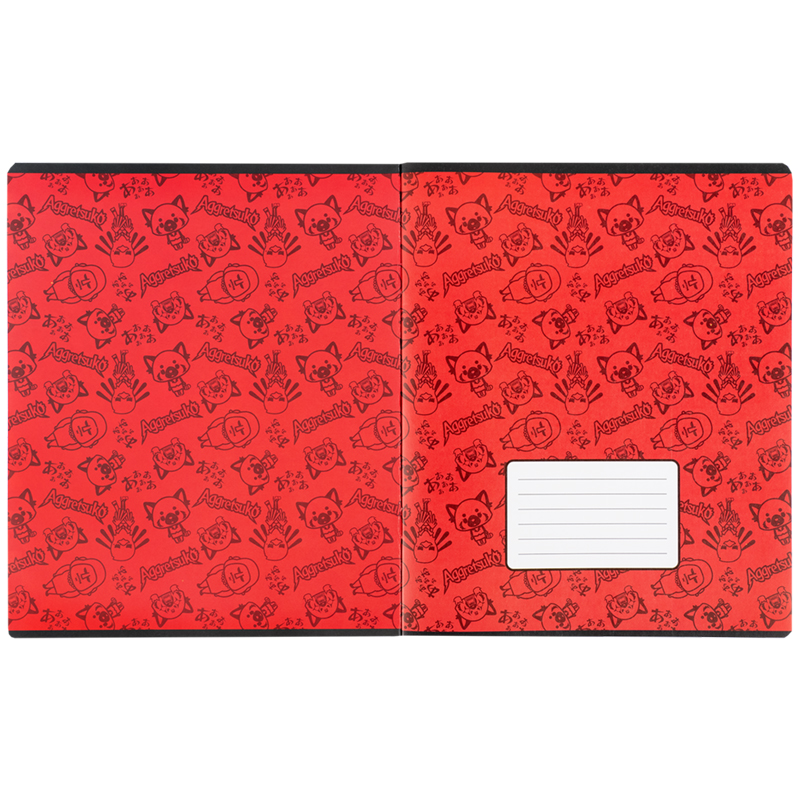 Тетрадь 24 лист., кл., софт тач + УФ лак, Aggretsuko (AR25-238) Kite - фото 18