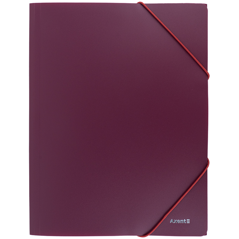 Папка на гумках А4, Earth colors, борд. Axent — фото 1