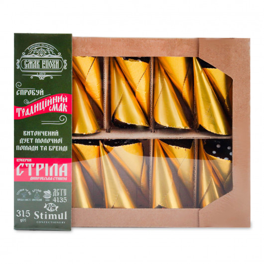 Цукерки шоколадні помадно-кремові 