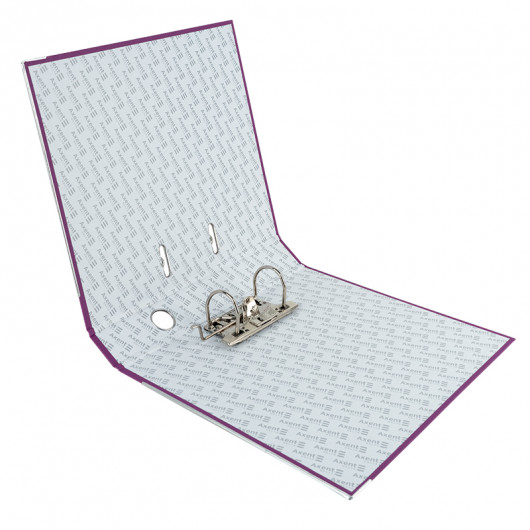 Регистратор 5см. А4 (PP), односторонний, сиреневый Axent Delta - фото 2