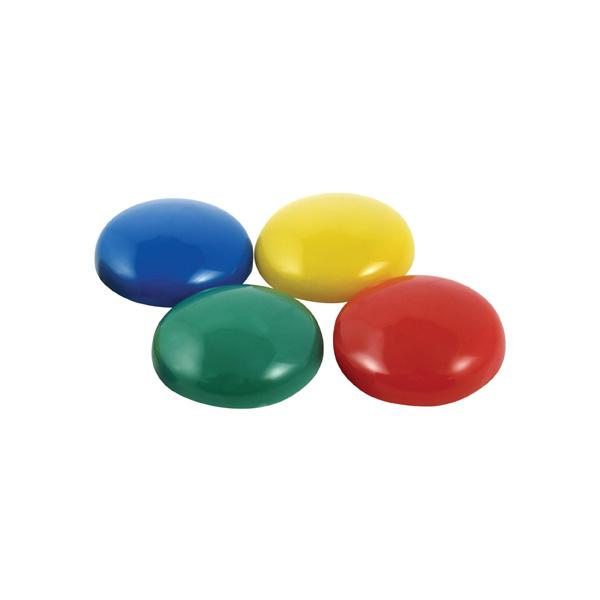 Магніти для магнітних дошок D=30mm 6шт/уп., асорті Axent — фото 2