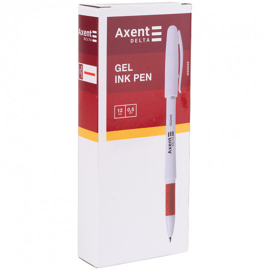 Гелевая ручка DG 2045, красная Axent - фото 2