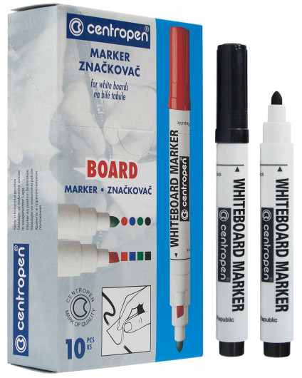 Маркер для досок круглое острие BOARD 2,5мм. 8559., оранж. Centropen - фото 10