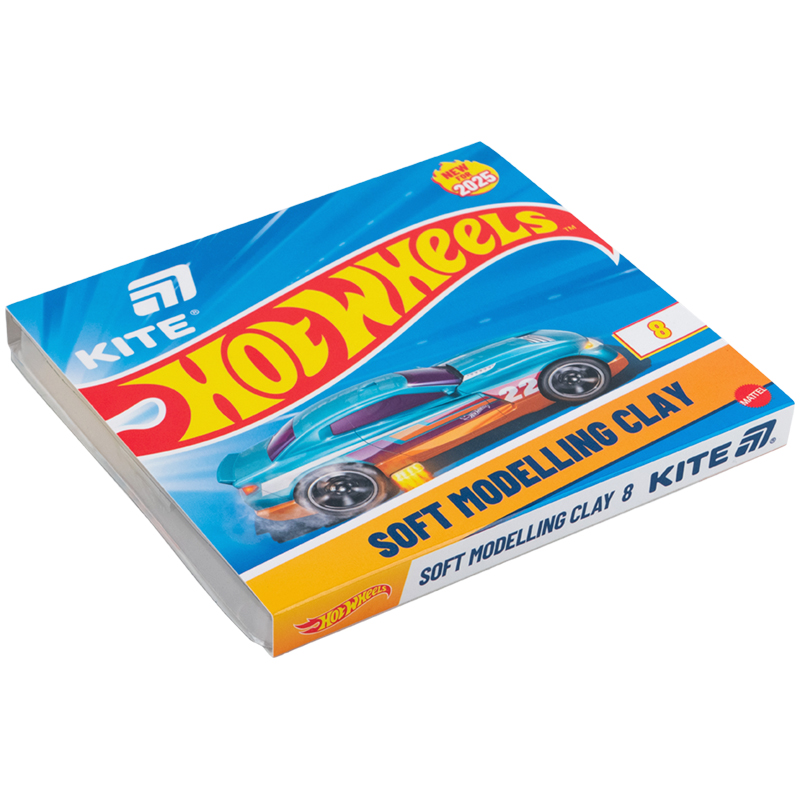 Пластилін восковий, 8 кольорів, 160 г. Hot Wheels Kite — фото 4