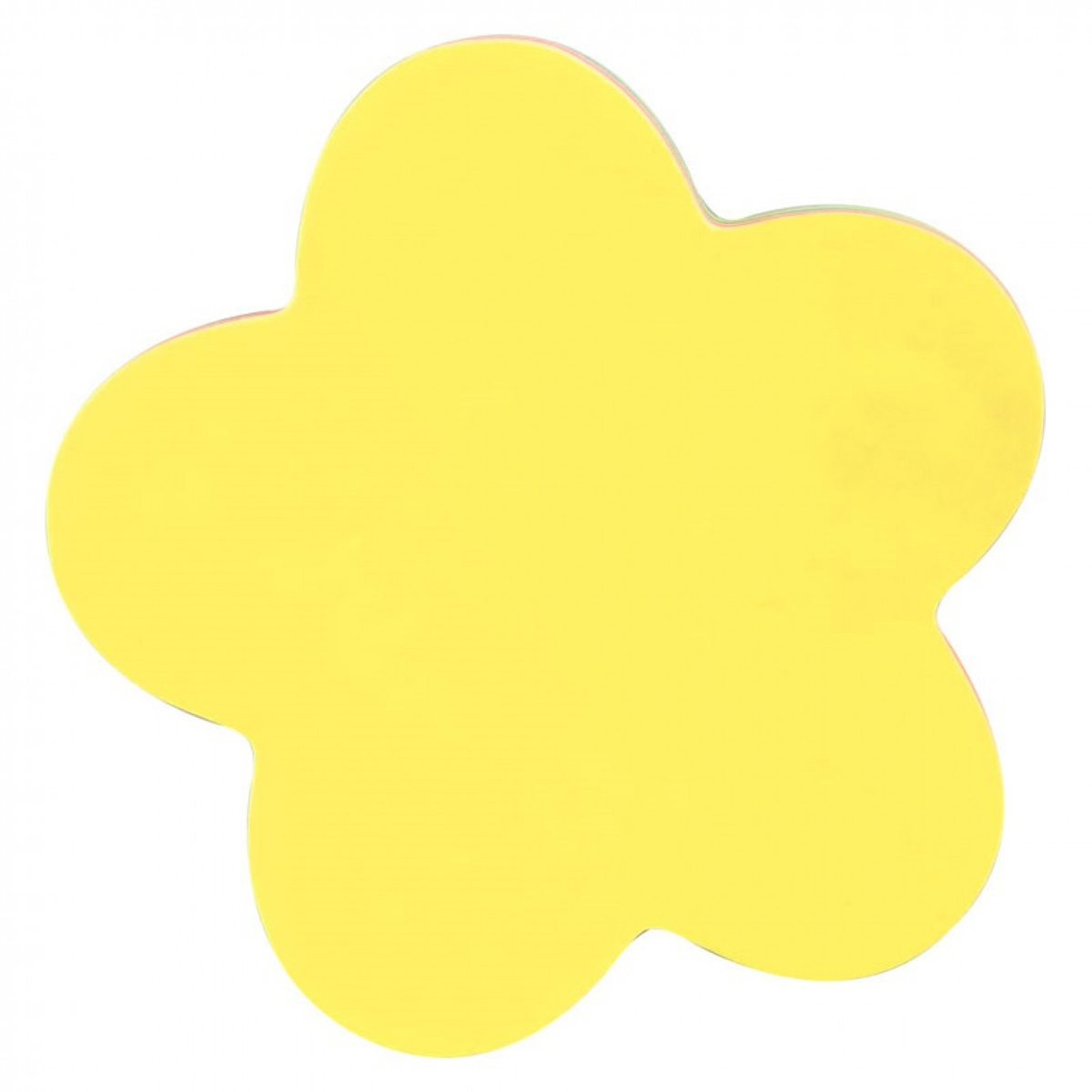 Блок бумаги с клейким слоем 70*70мм.*50 листов Цветок, ассорт. Axent - фото 4