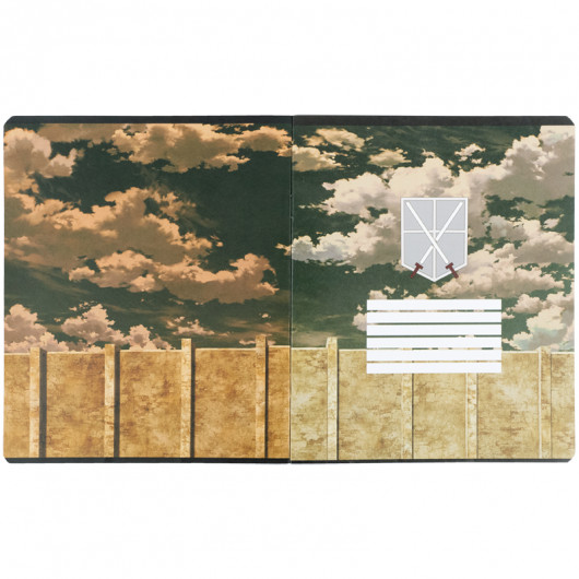 Зошит 24 арк., кл., софт тач + УФ лак, Attack on Titan (AT24-238) Kite — фото 10