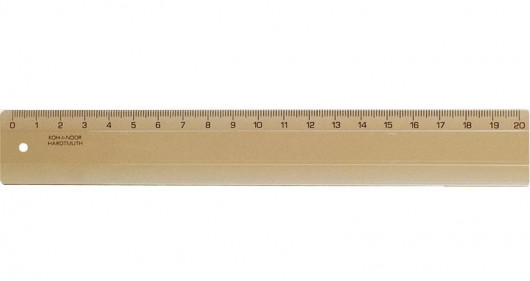 Лінійка пластикова 20см, димч. Koh-i-noor — фото 3