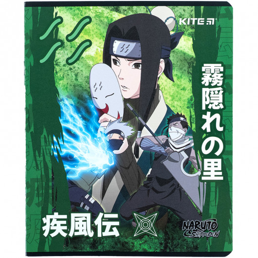 Тетрадь 24 лист.,лин., гибр. лак + УФ лак, Naruto Shippuden (NR24-239) Kite - фото 21