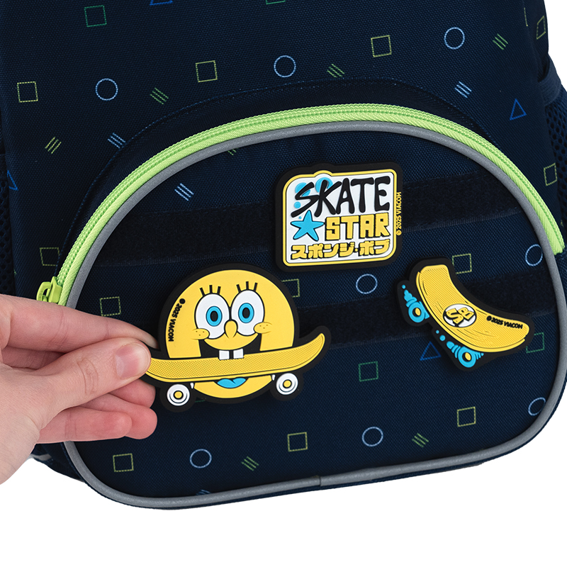 Набор бейджей на липучке, 3 шт., 3012 Sponge Bob Kite - фото 7