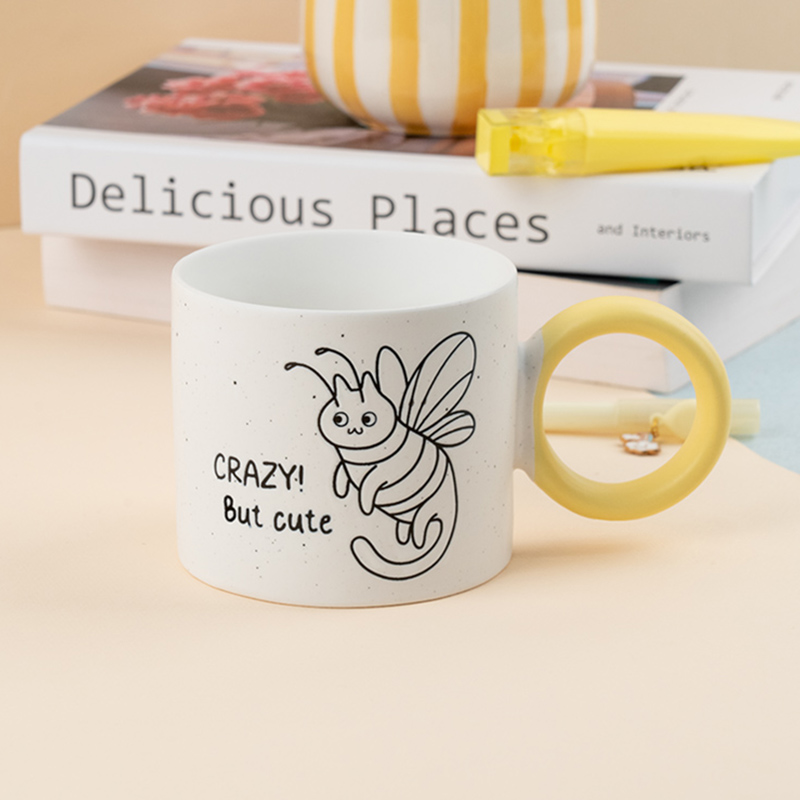 Чашка 370 мл Crazy cat (K25-220-5) Kite - фото 5