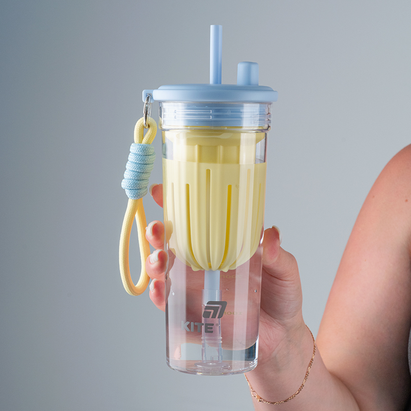 Стакан для води, 650 мл, жовто-блакитний Kite — фото 10
