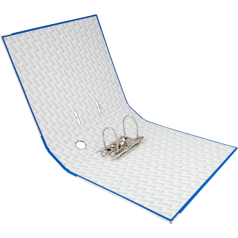 Регистратор 7,5см. А4 (PP) односторонний, голуб. Axent Delta - фото 2