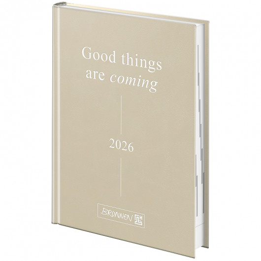 Ежедневник 2026 Стандарт Torino Trend, бежевый Brunnen - фото 4