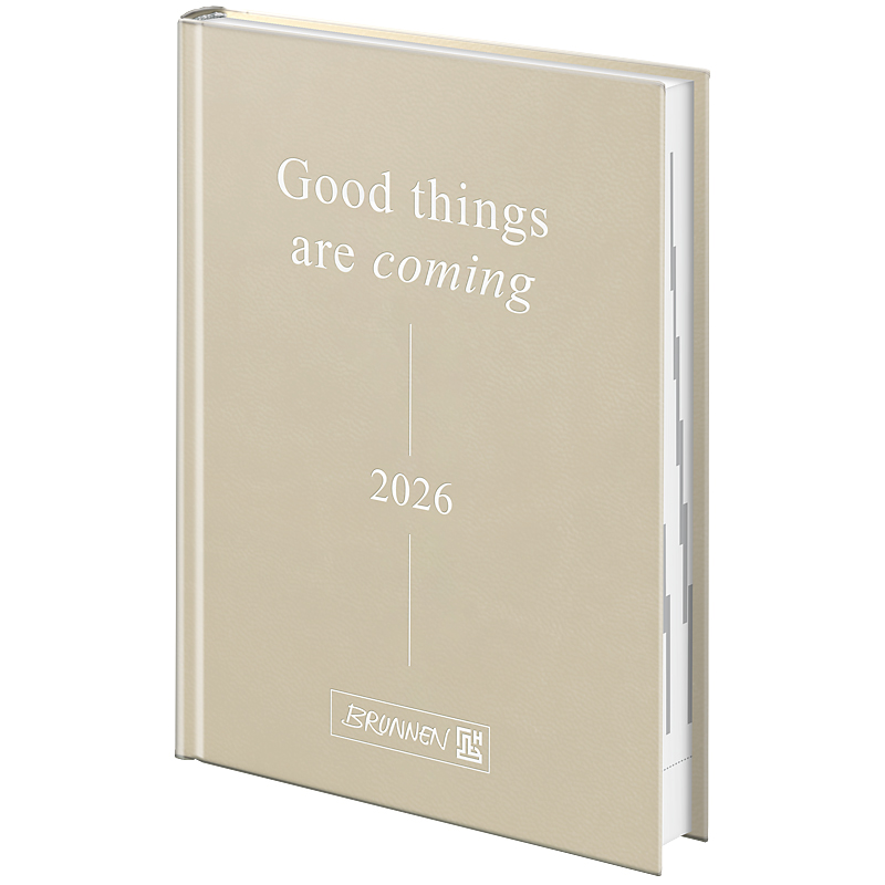 Ежедневник 2026 Стандарт Torino Trend, бежевый Brunnen - фото 4