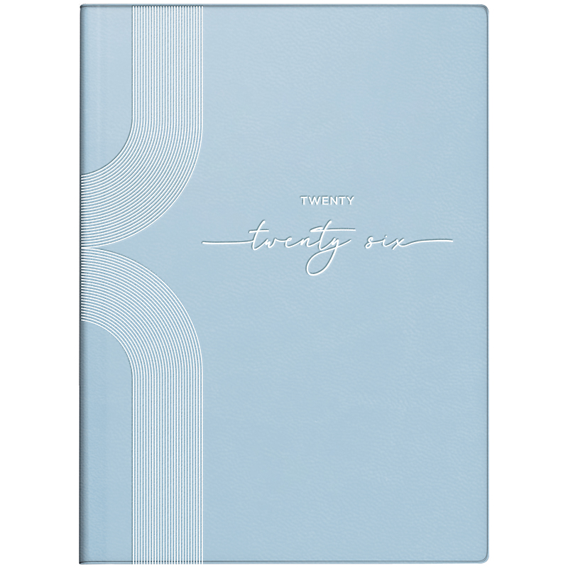 Щоденник 2026 Стандарт Torino Trend, блакитний Brunnen — фото 4