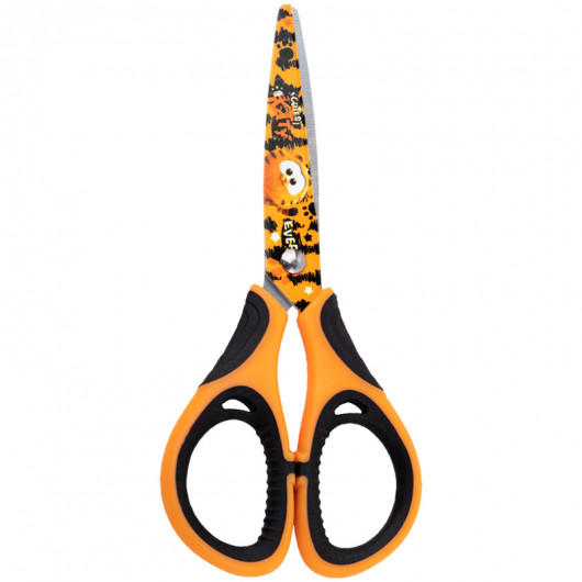 Ножиці  дитячі з гум. вставками, малюнок на лезах, 13см Garfield Kite — фото 2