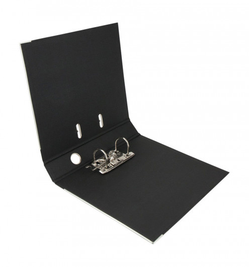 Регистратор 5см. А4 (PP), двусторонний, черн. Axent Delta - фото 3