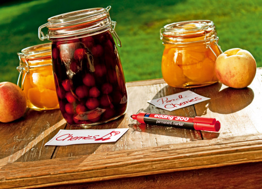 Маркер перманентний, круглий наконечник 1,5-3мм., 300, зелен. Edding — фото 5