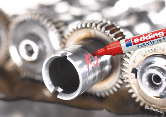 Маркер лакирующий PAINT 8750, круглое острие 2-4мм., черн. Edding - фото 6