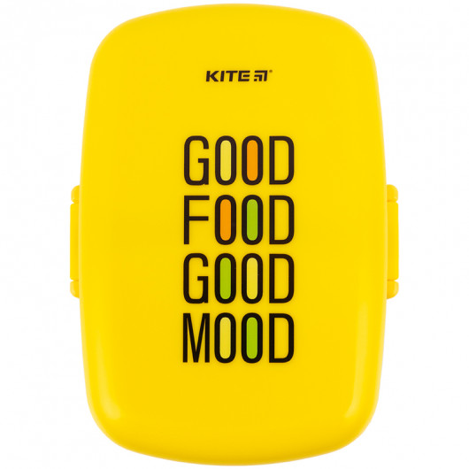 Ланчбокс с наполнением 1150 мл, желтый Kite - фото 6