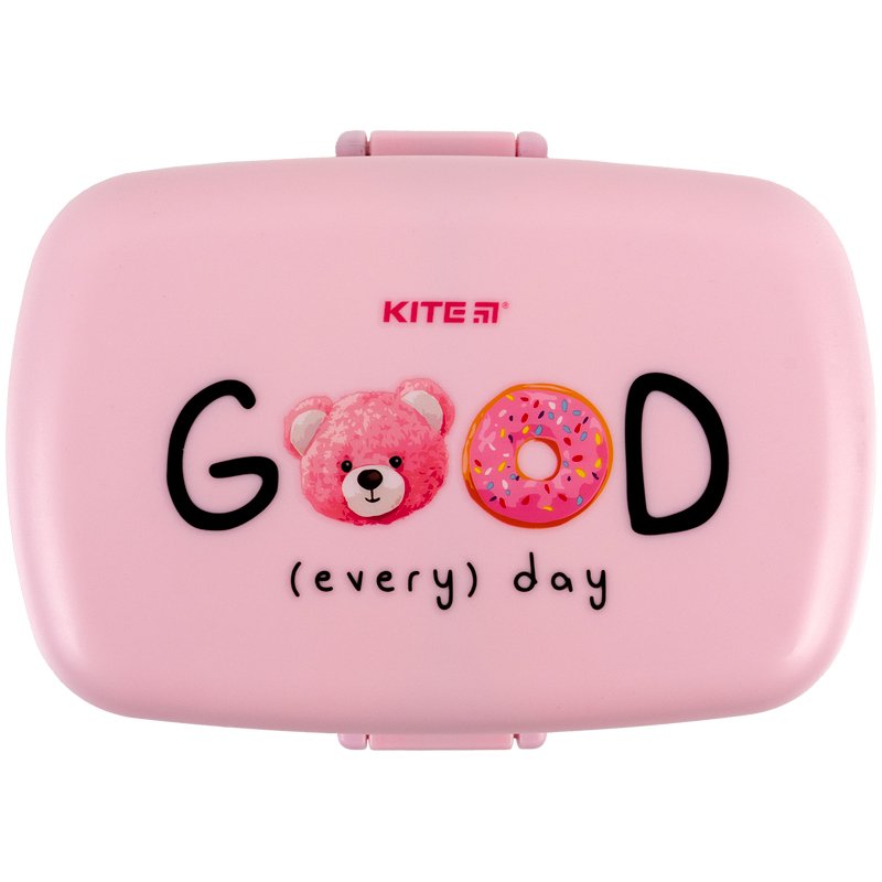 Ланчбокс с наполнением 1150 мл, розовый Kite - фото 6