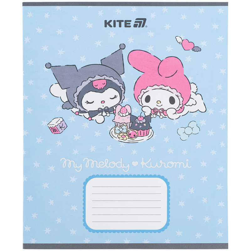 Зошит 12 арк., кос., софт тач + УФ лак, Hello Kitty-2 (HK25-235-2) Kite — фото 14